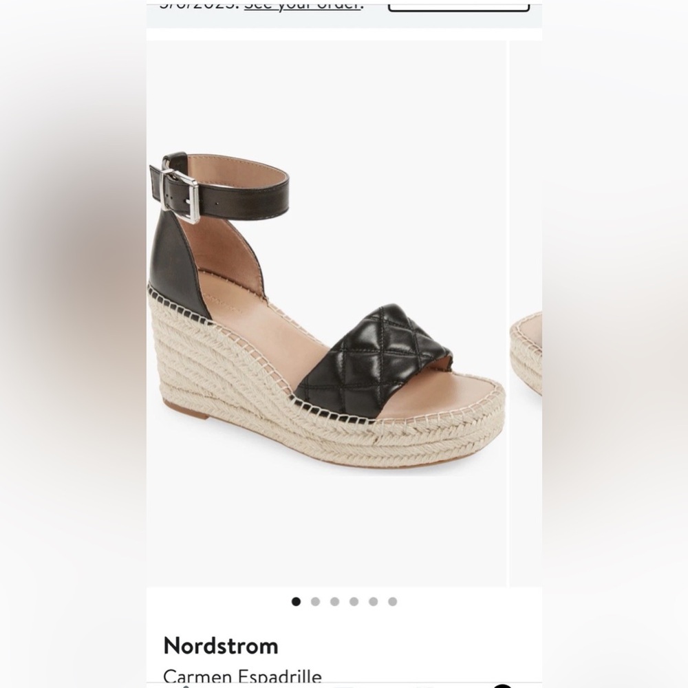 Nordstrom Brand Carmen Wedge Platform Espadrilles 7